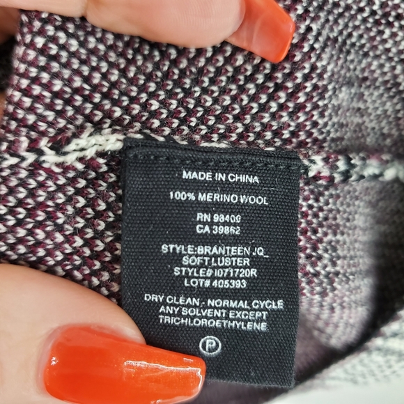 Theory Plaid Cap Sleeve 100% Merino Wool Mini Dress Branteen JQ Size P/ 00/0 - Picture 7 of 8